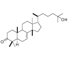 25-hydroxy-△7tirucalloneの化学構造式